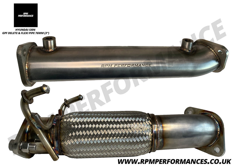 RPM Performance Hyundai i30N OPF Delete & Flex Pipe