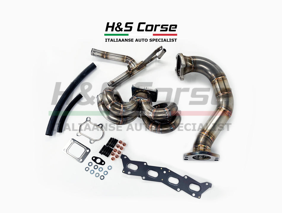 H&S Performance 4in1 Spruitstuk kit voor de td04 turbo