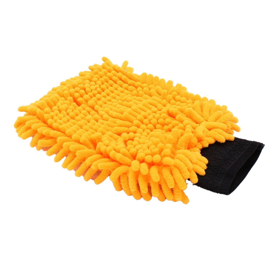 Microvezel Washmitt 2-zijdig - Oranje